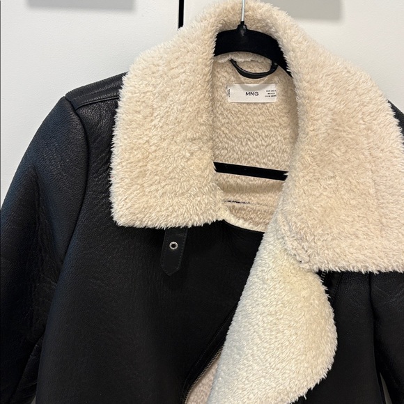 Mango Shearling Jacket - Picture 2 of 5